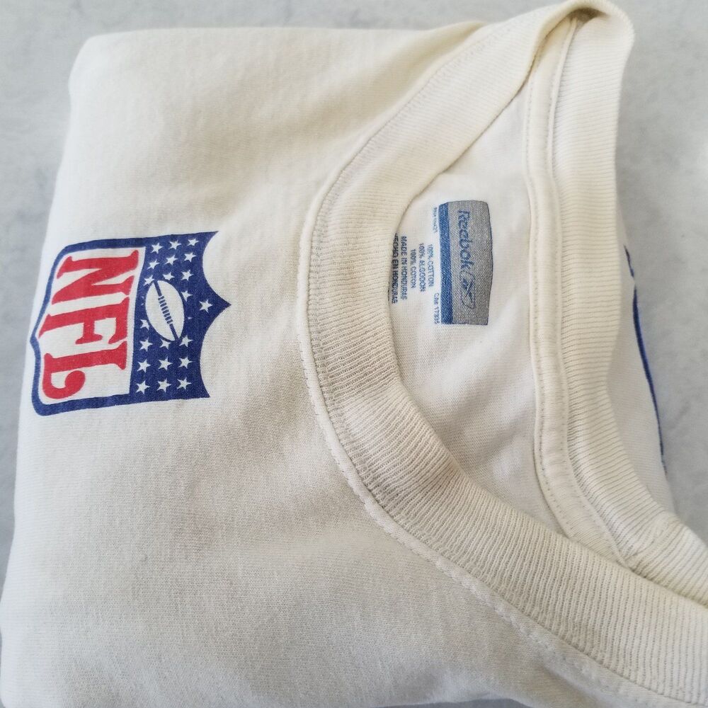 New England Patriots Super bowl 39 championship t shirt Reebok 2xl READ 2005 - Picture 10 of 11